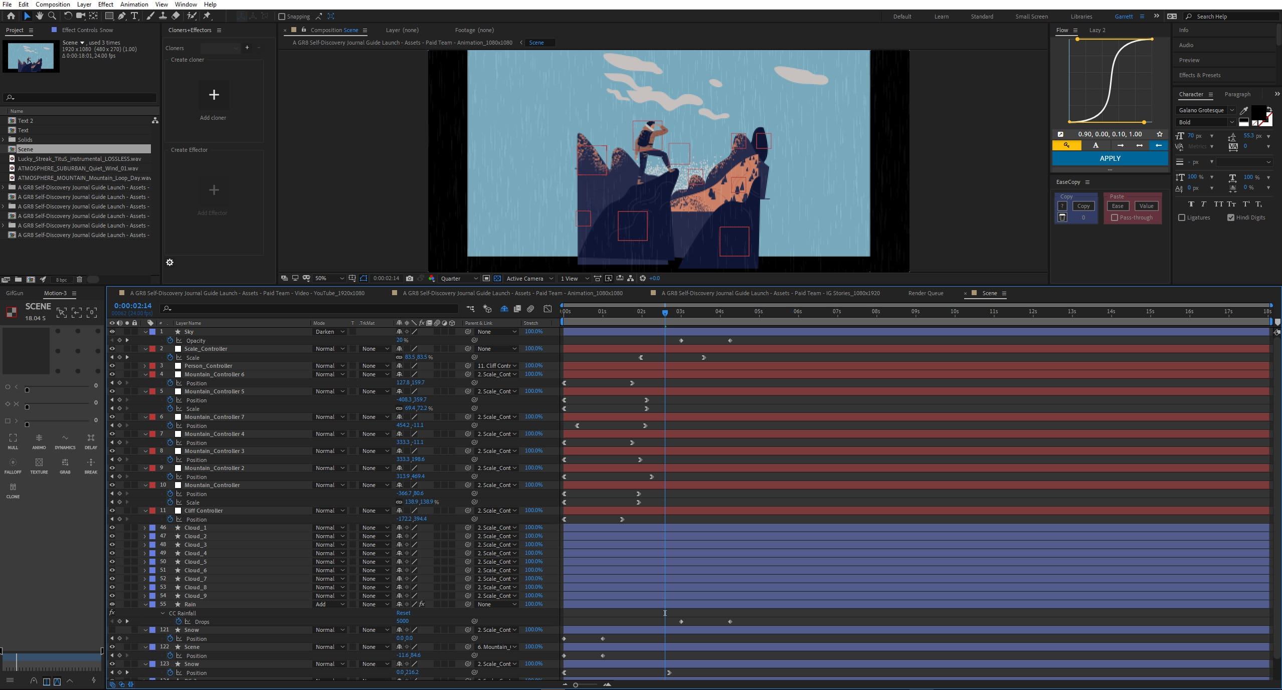 Gr8ness Scene Keyframes